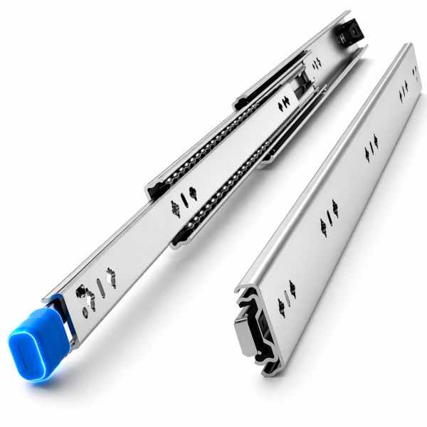 COREAX 53mm heavy-duty locking drawer slide